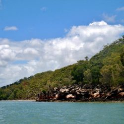 Secluded beach just North of Slipping Sands